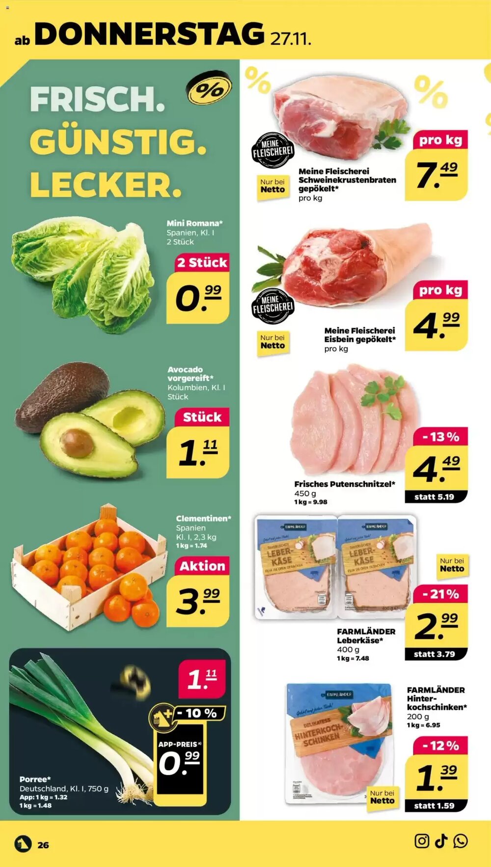 NETTO Prospekt (ab 24.11.2025) zum Blättern - Seite 28