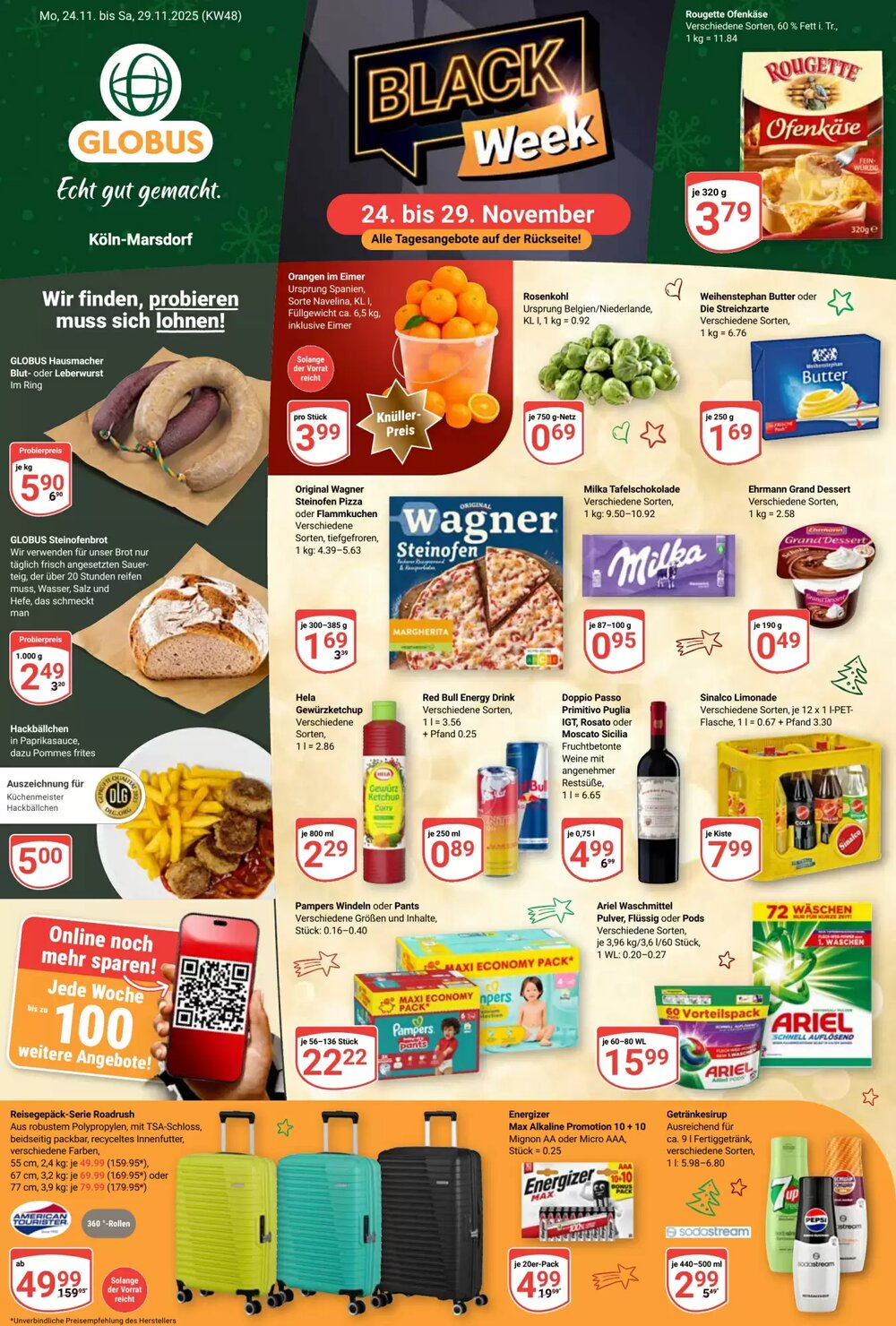 Globus Prospekt (ab 24.11.2025) zum Blättern - Seite 1