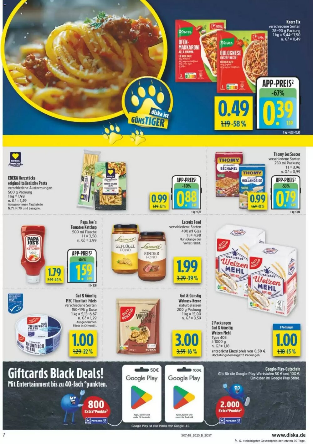 diska Prospekt (ab 24.11.2025) zum Blättern - Seite 7