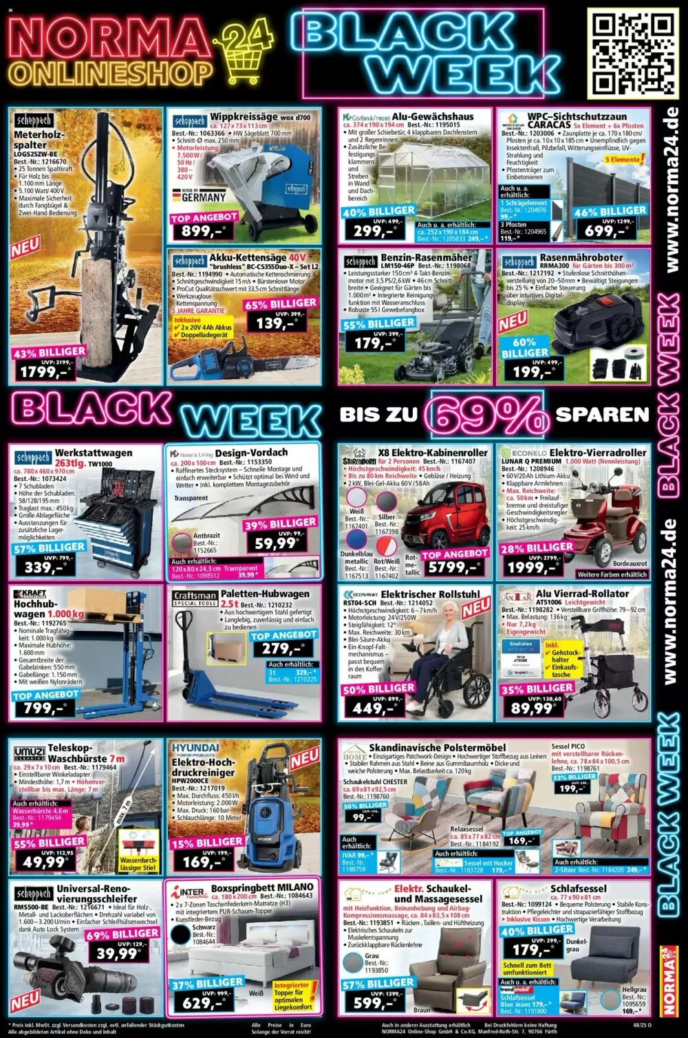 Norma Prospekt (ab 24.11.2025) zum Blättern - Seite 1