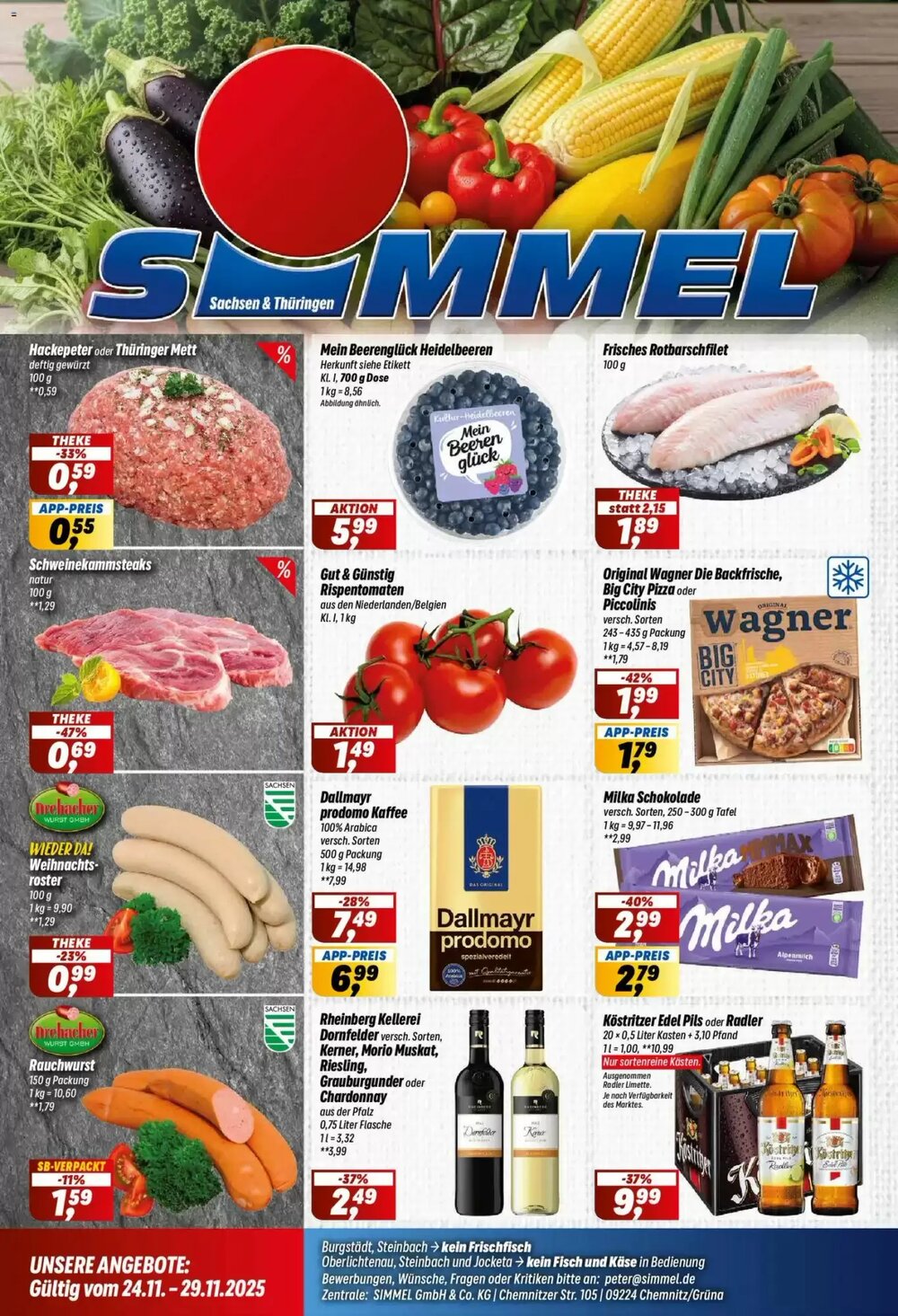 Simmel Prospekt (ab 24.11.2025) zum Blättern - Seite 1