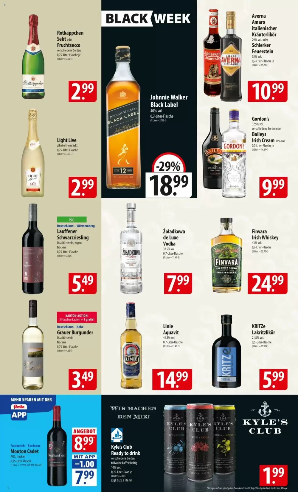 Famila Nord Ost Prospekt (ab 24.11.2025) zum Blättern - Seite 12