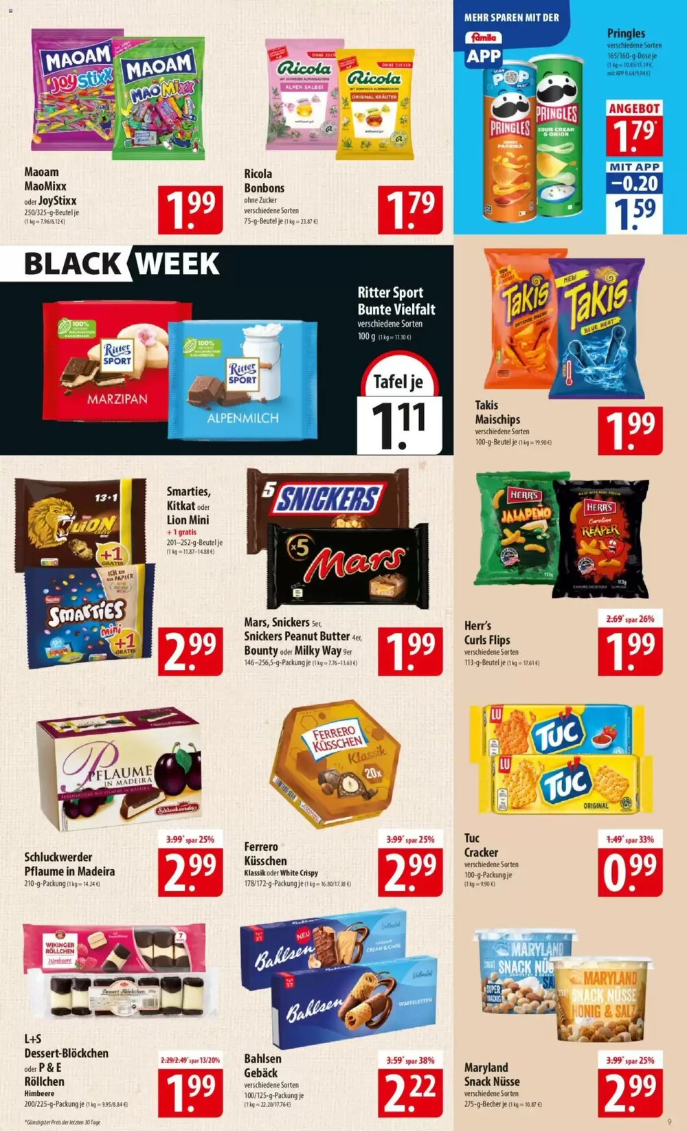 Famila Nord Ost Prospekt (ab 24.11.2025) zum Blättern - Seite 9