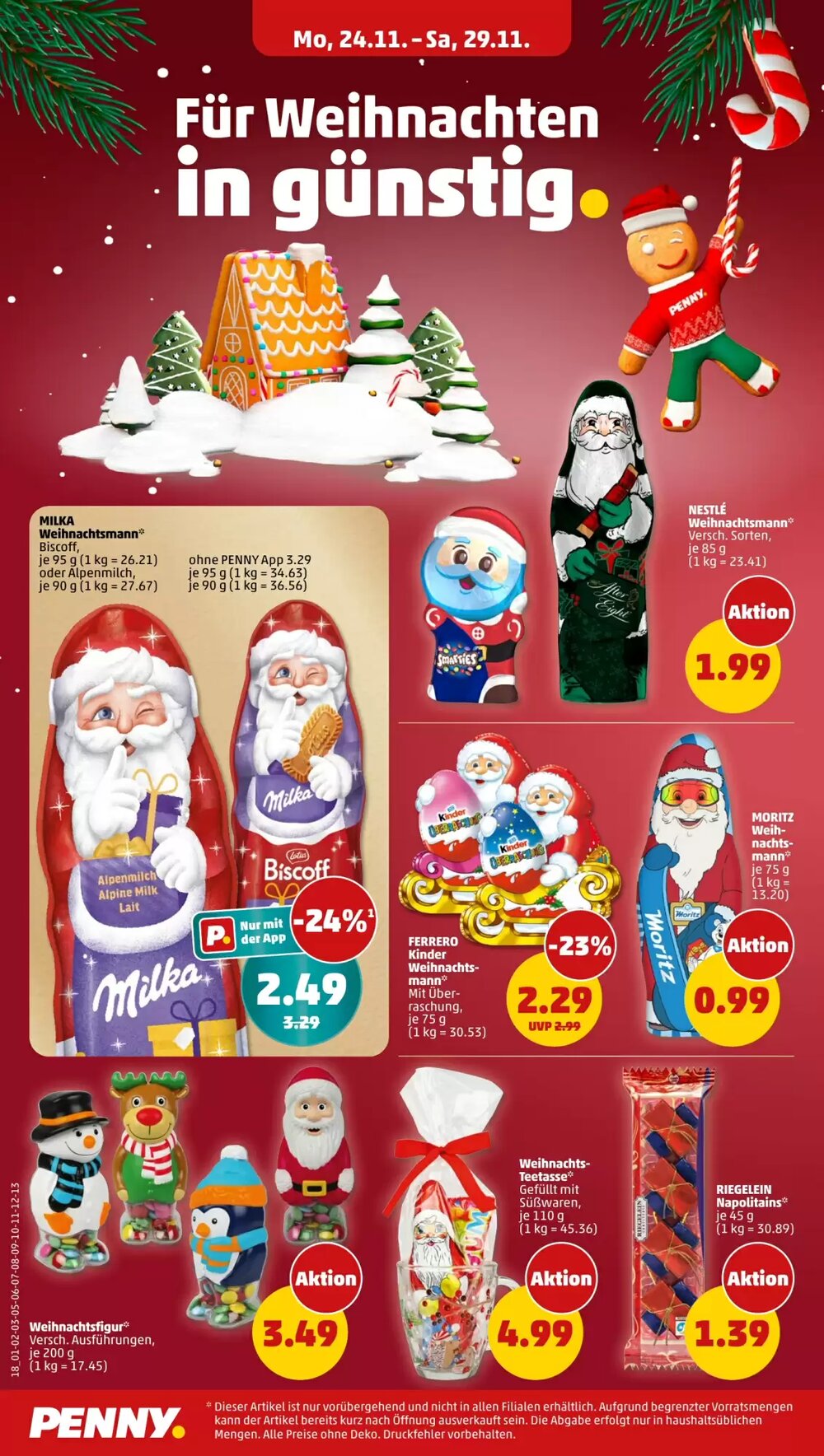 PENNY Prospekt (ab 24.11.2025) zum Blättern - Seite 18