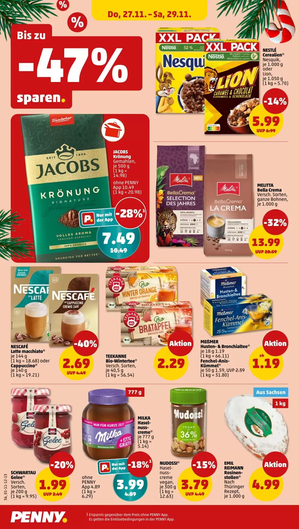 PENNY Prospekt (ab 24.11.2025) zum Blättern - Seite 36