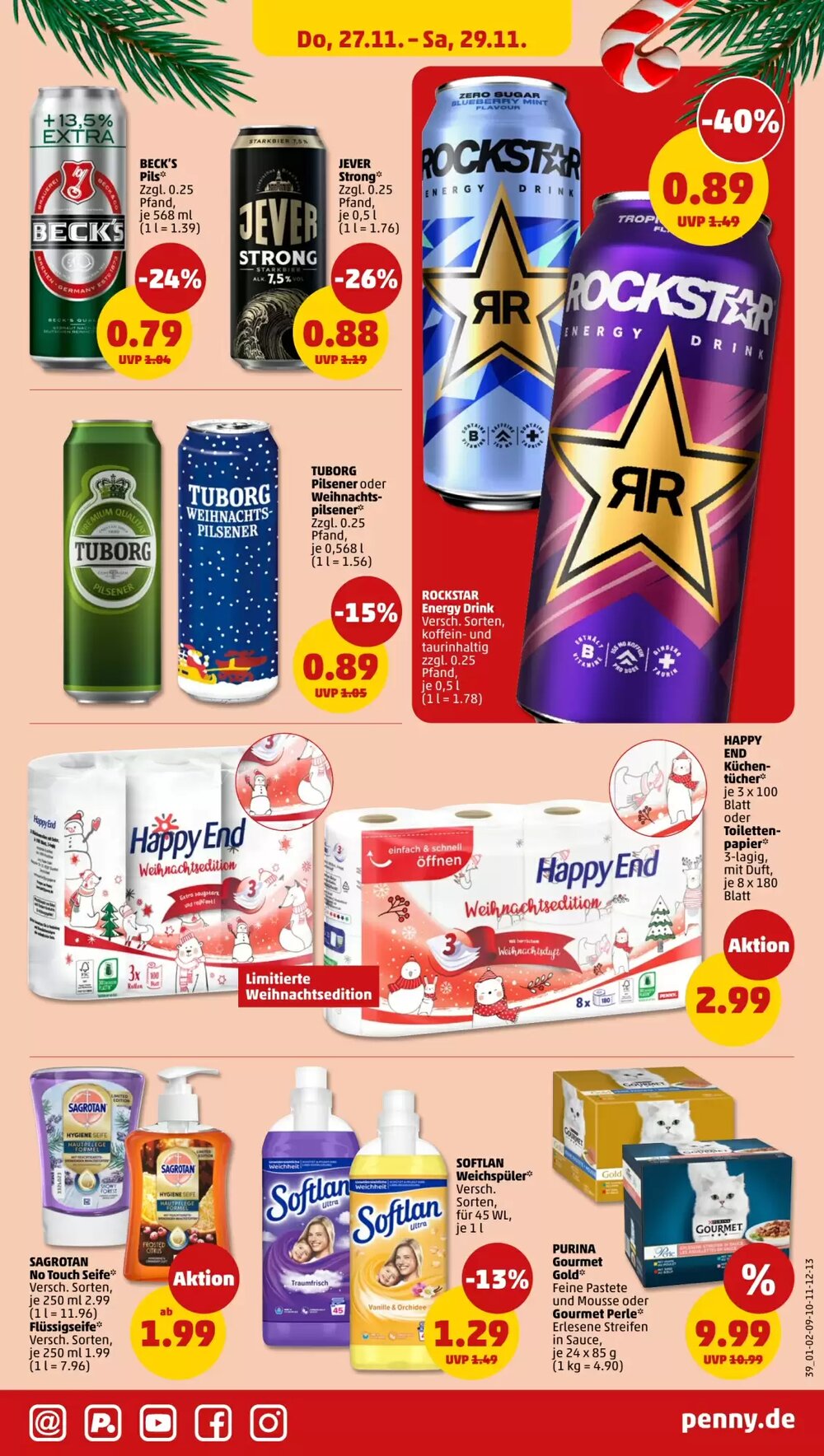 PENNY Prospekt (ab 24.11.2025) zum Blättern - Seite 39