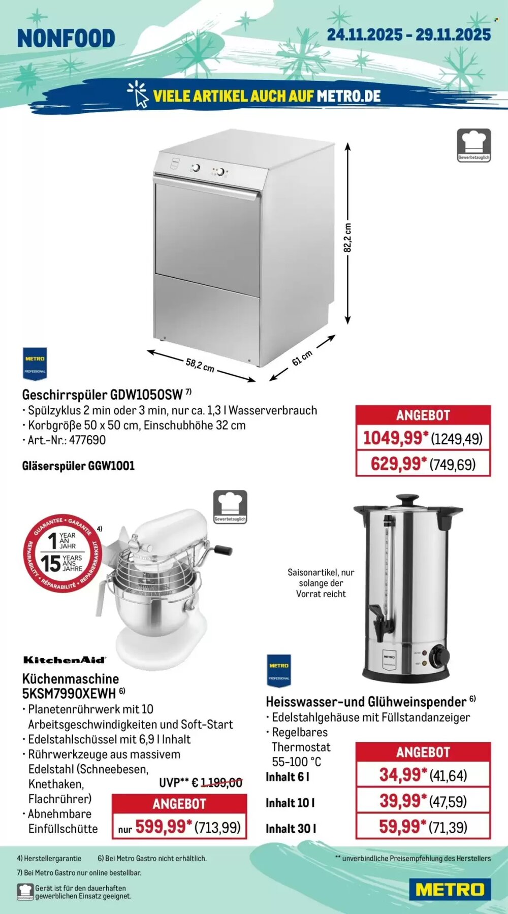 METRO Prospekt (ab 24.11.2025) zum Blättern - Seite 20