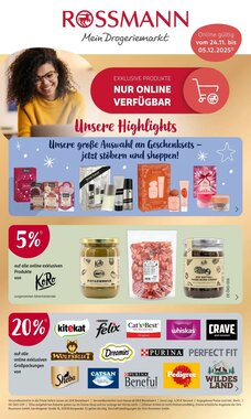 Rossmann Prospekt (ab 24.11.2025) zum Blättern
