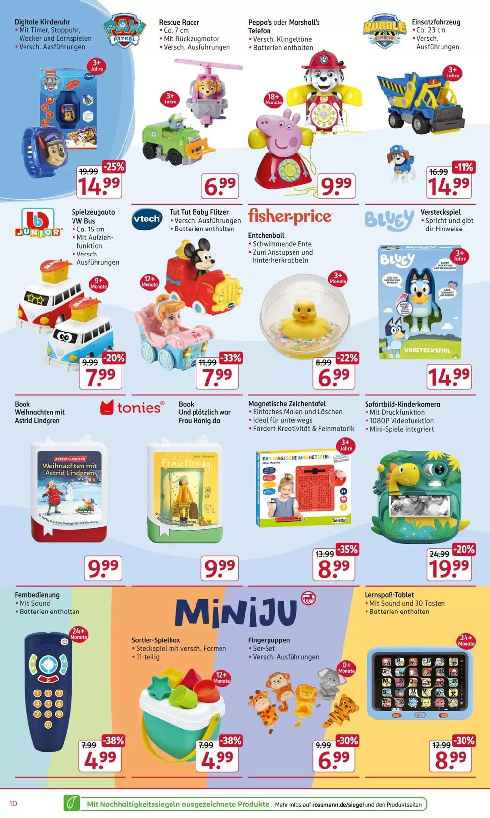 Rossmann Prospekt (ab 24.11.2025) zum Blättern - Seite 10