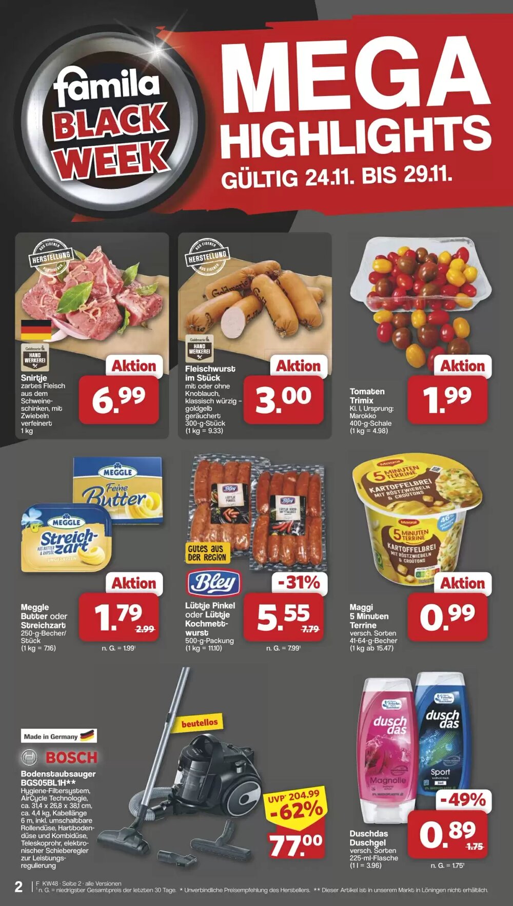 Famila Nord West Prospekt (ab 24.11.2025) zum Blättern - Seite 2