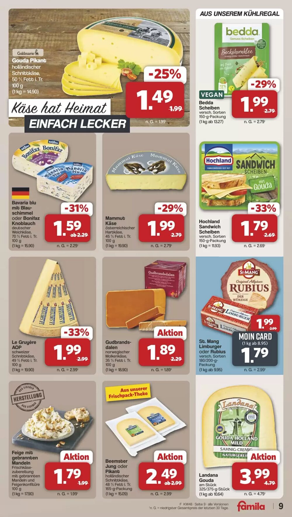 Famila Nord West Prospekt (ab 24.11.2025) zum Blättern - Seite 9