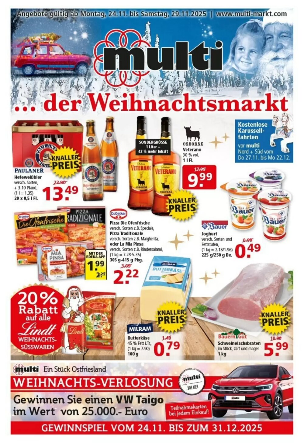 Multi Markt Prospekt (ab 24.11.2025) zum Blättern - Seite 1