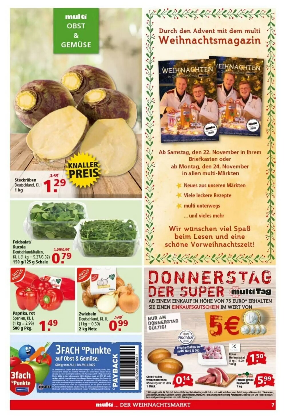 Multi Markt Prospekt (ab 24.11.2025) zum Blättern - Seite 7