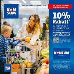 KONSUM Prospekt (ab 24.11.2025) zum Blättern