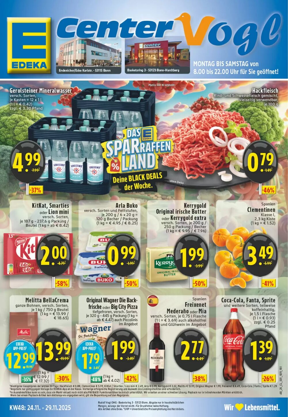 EDEKA Vogl Prospekt (ab 24.11.2025) zum Blättern - Seite 1