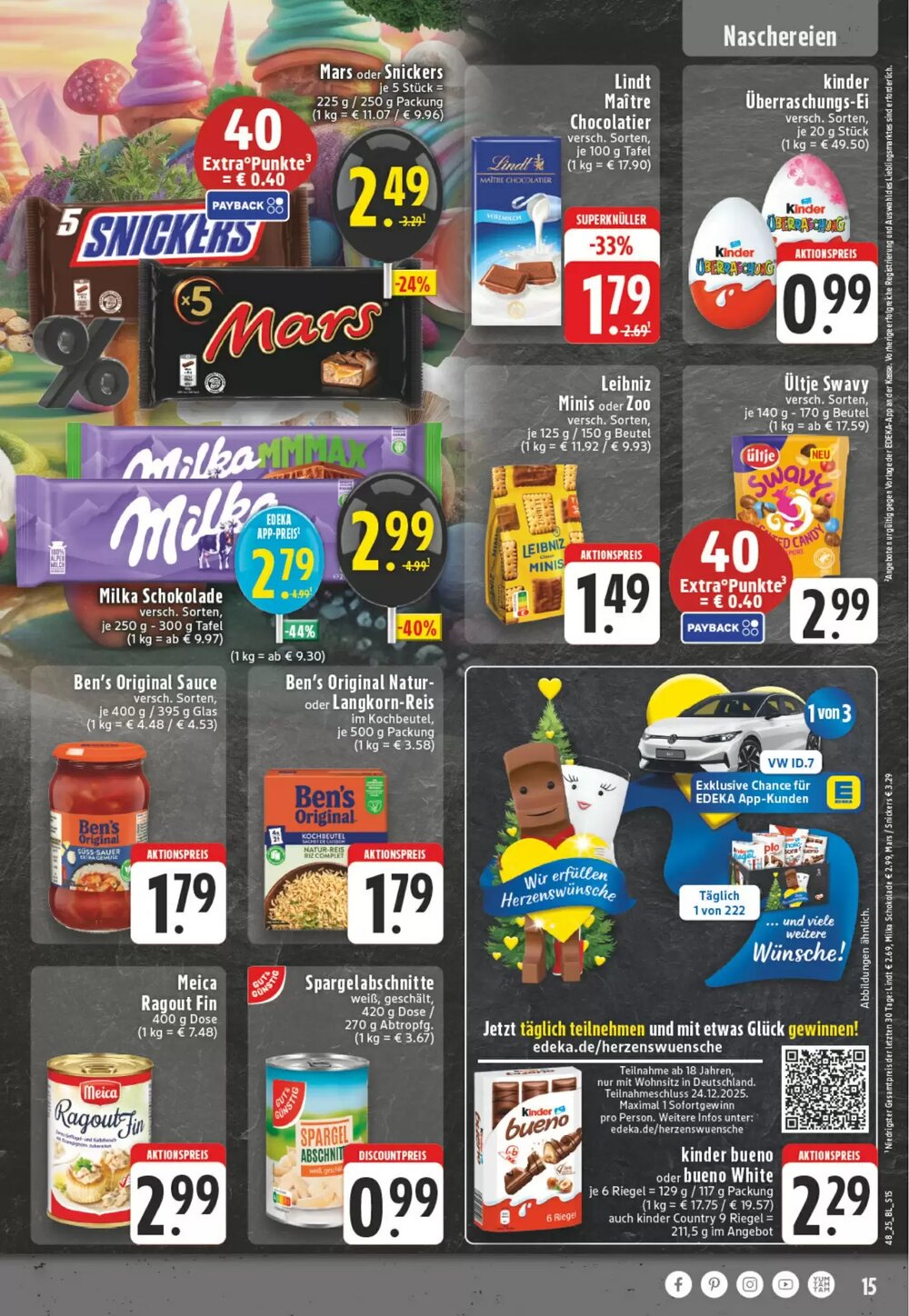 EDEKA Vogl Prospekt (ab 24.11.2025) zum Blättern - Seite 17