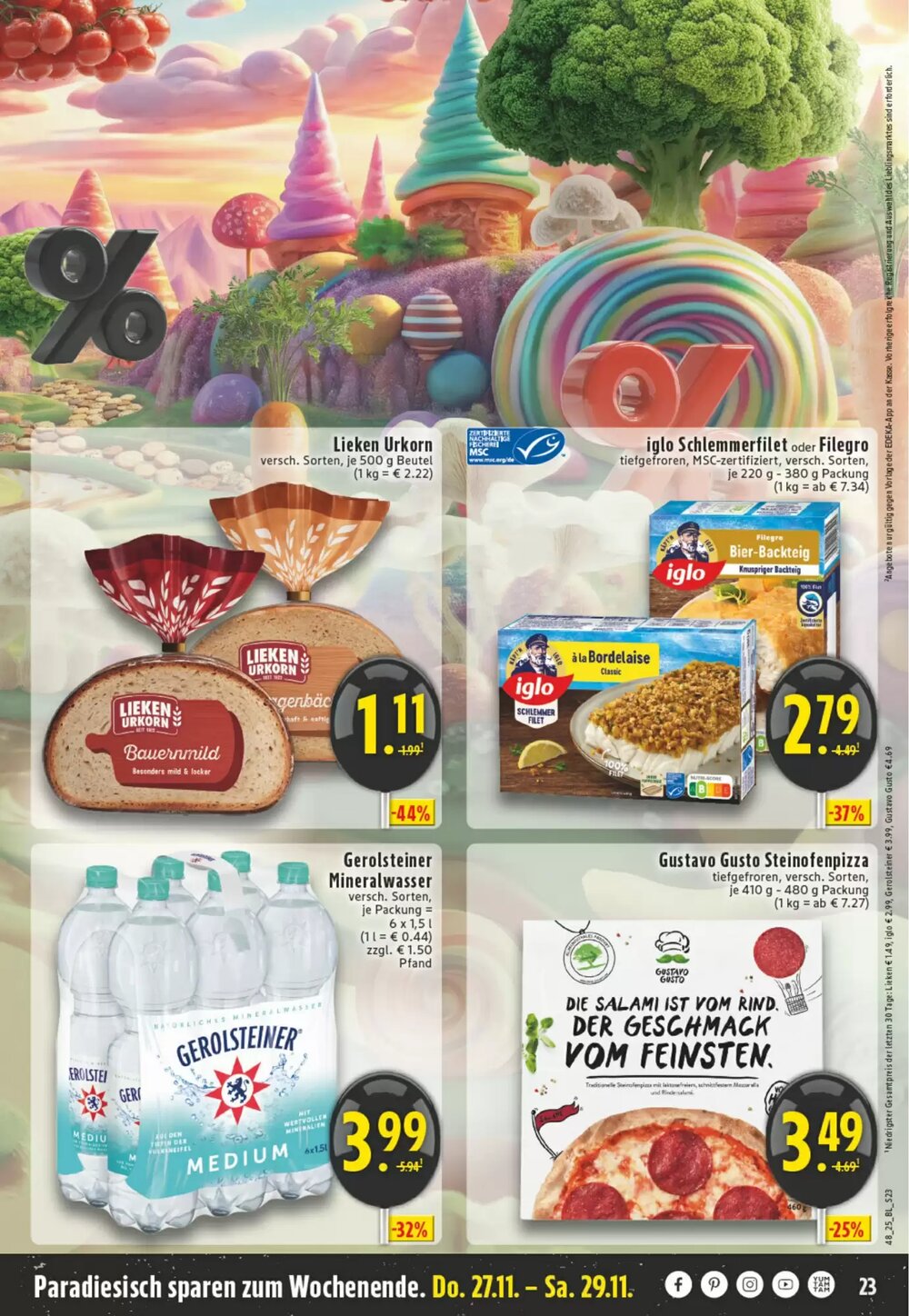 EDEKA Vogl Prospekt (ab 24.11.2025) zum Blättern - Seite 25