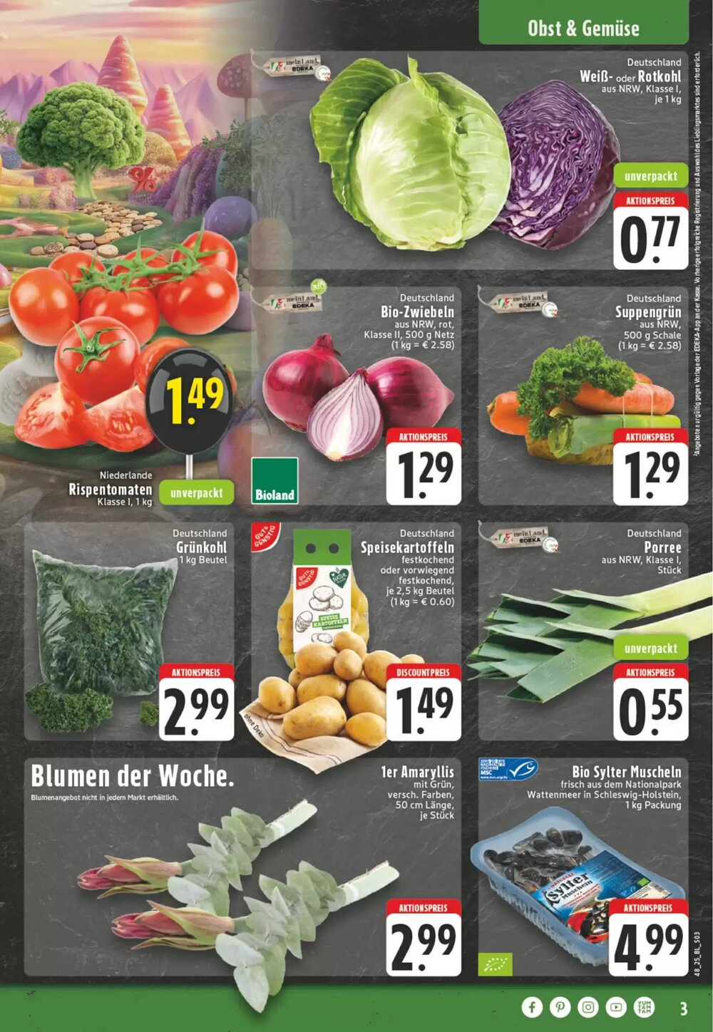 EDEKA Vogl Prospekt (ab 24.11.2025) zum Blättern - Seite 3