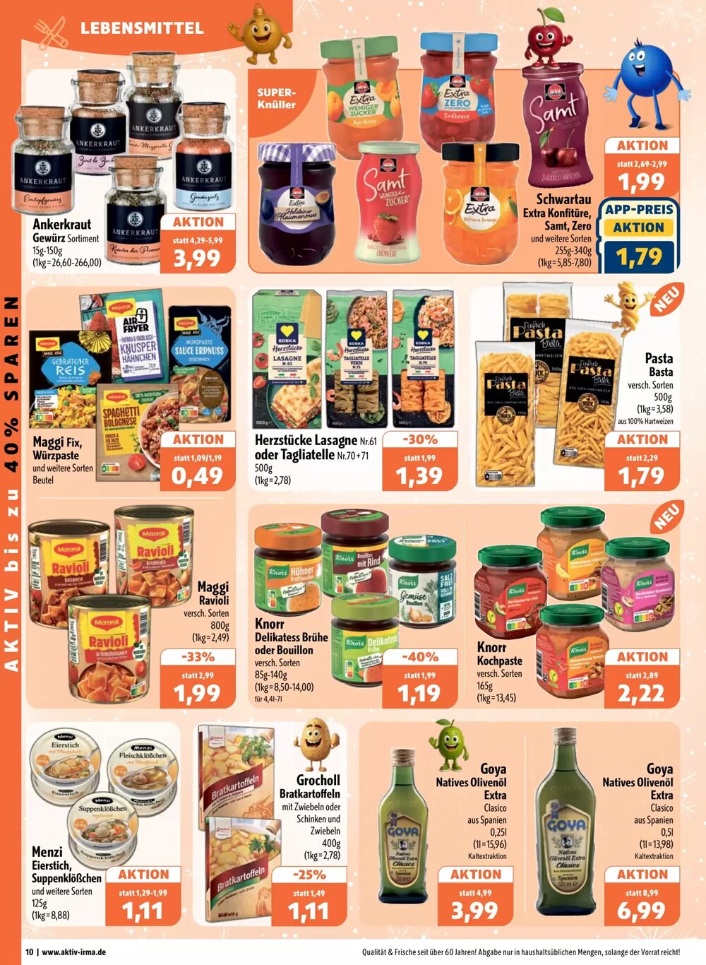 Aktiv Irma Prospekt (ab 24.11.2025) zum Blättern - Seite 10