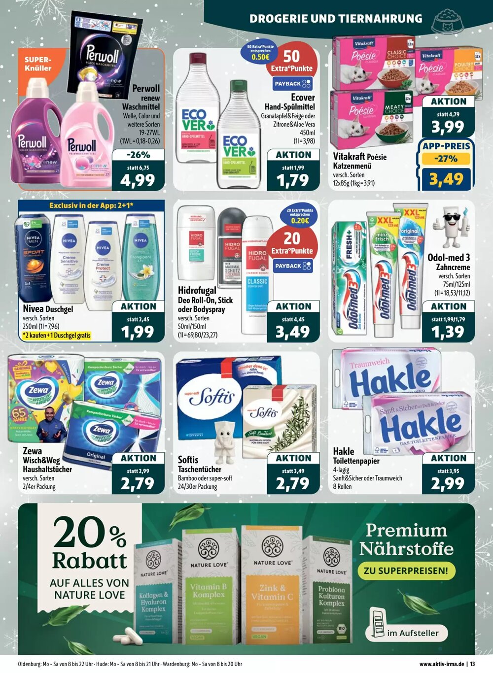 Aktiv Irma Prospekt (ab 24.11.2025) zum Blättern - Seite 13