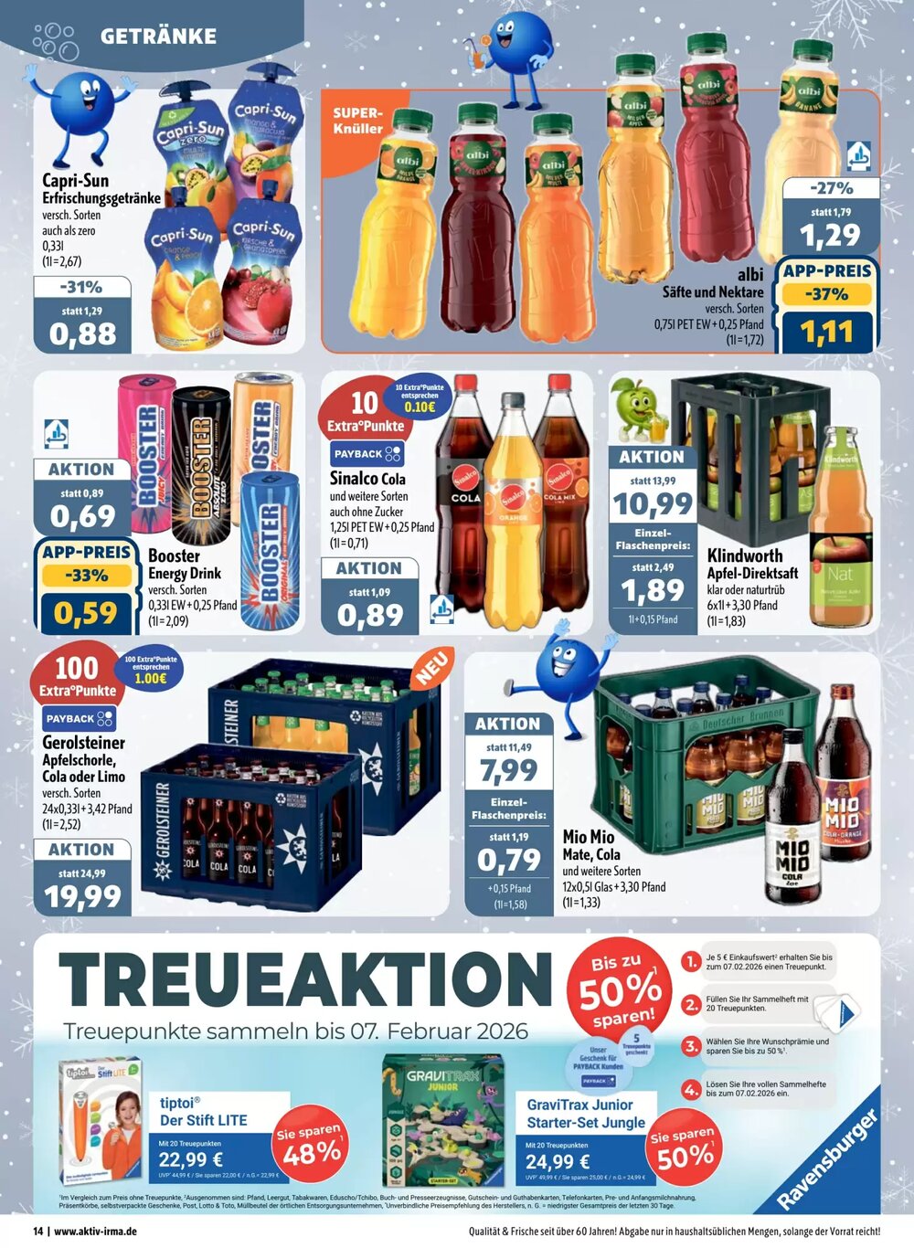 Aktiv Irma Prospekt (ab 24.11.2025) zum Blättern - Seite 14