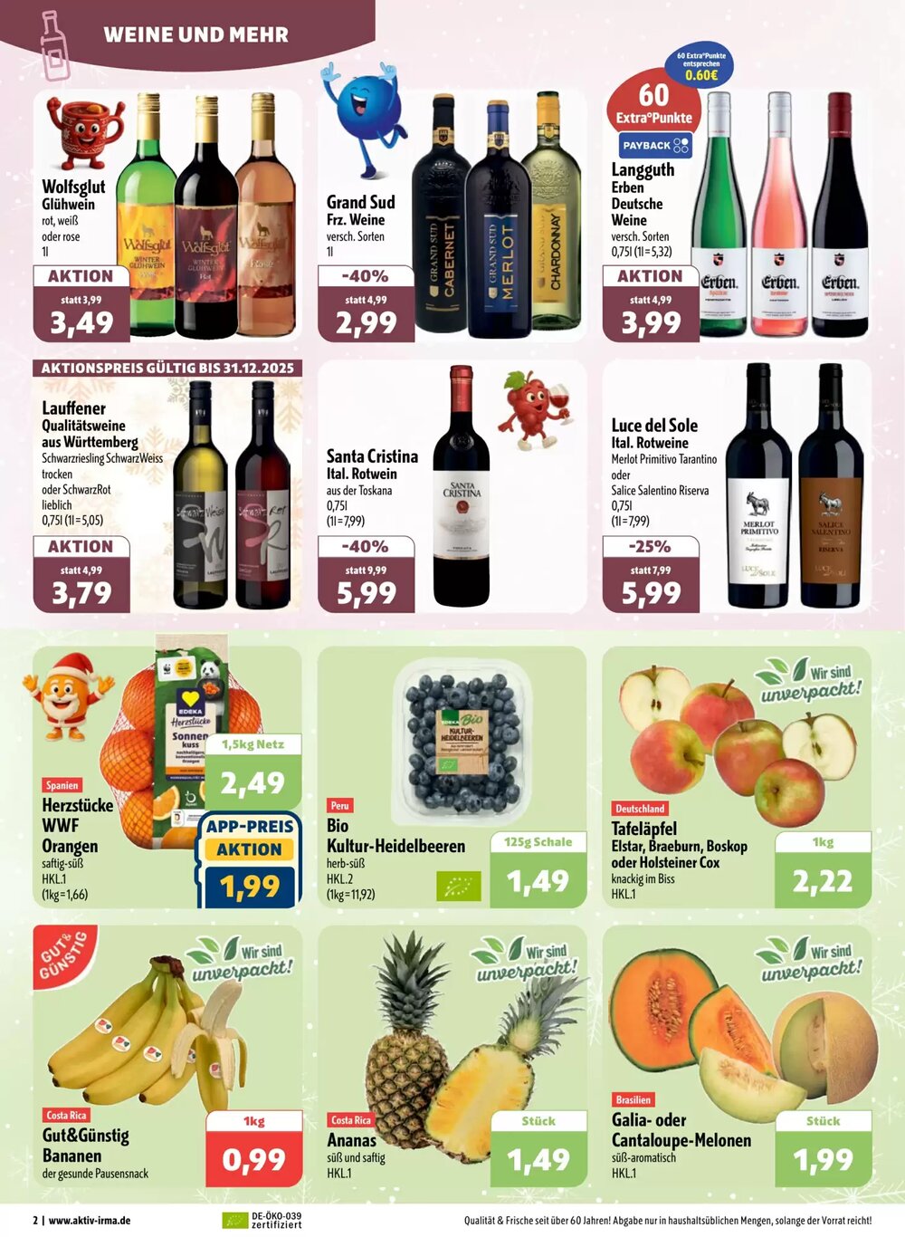 Aktiv Irma Prospekt (ab 24.11.2025) zum Blättern - Seite 2