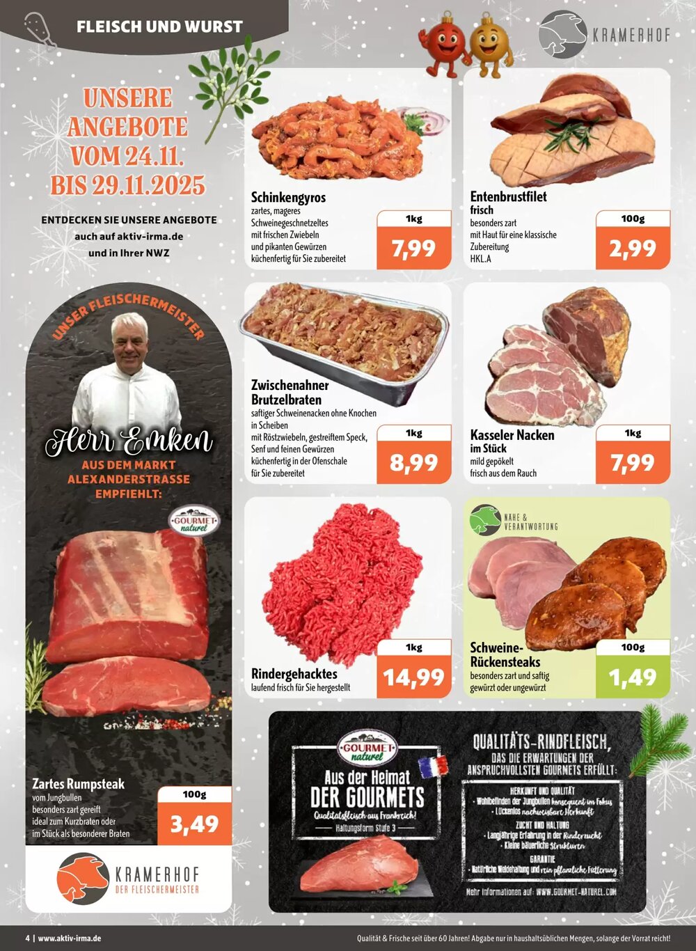 Aktiv Irma Prospekt (ab 24.11.2025) zum Blättern - Seite 4