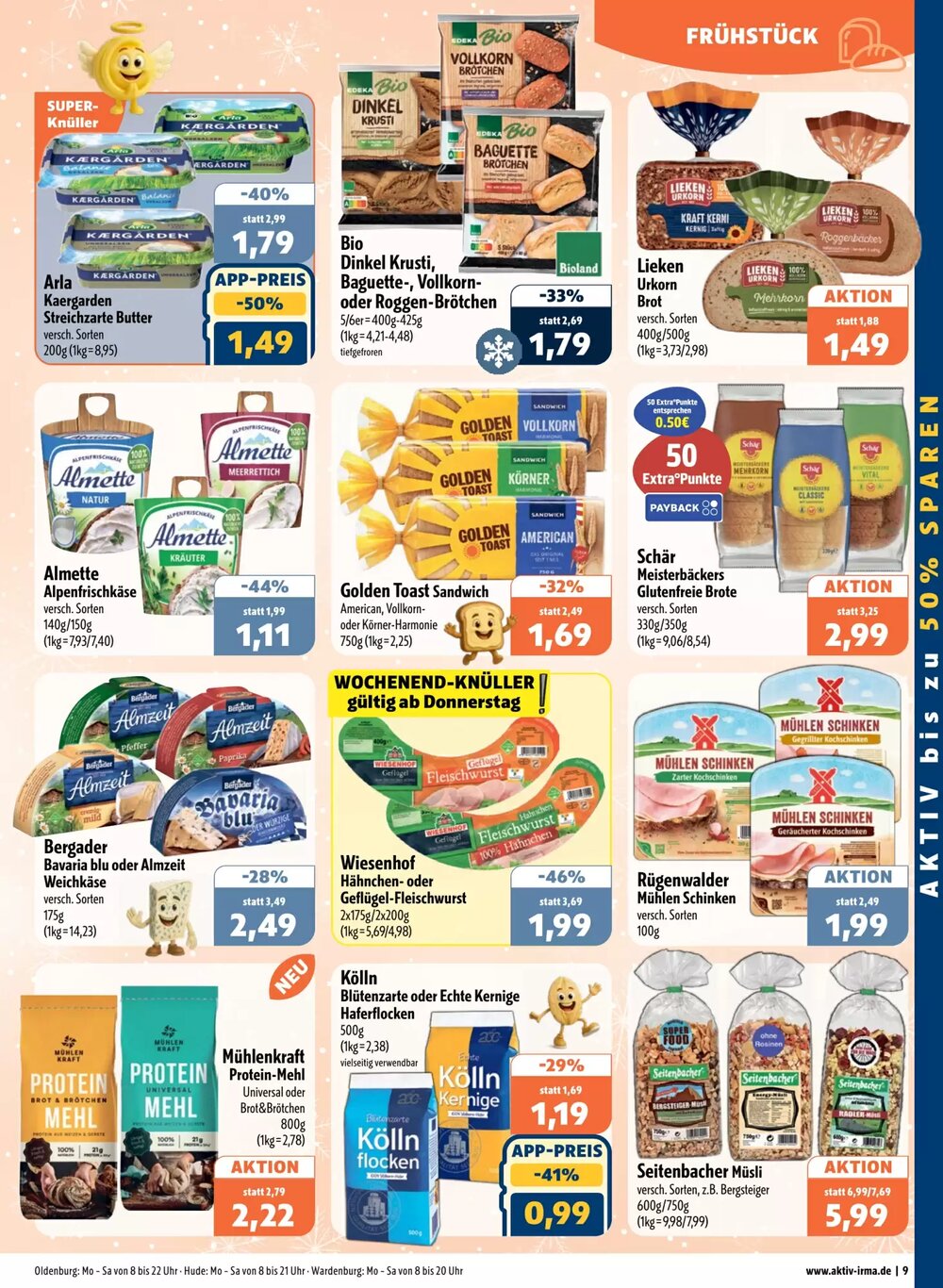 Aktiv Irma Prospekt (ab 24.11.2025) zum Blättern - Seite 9