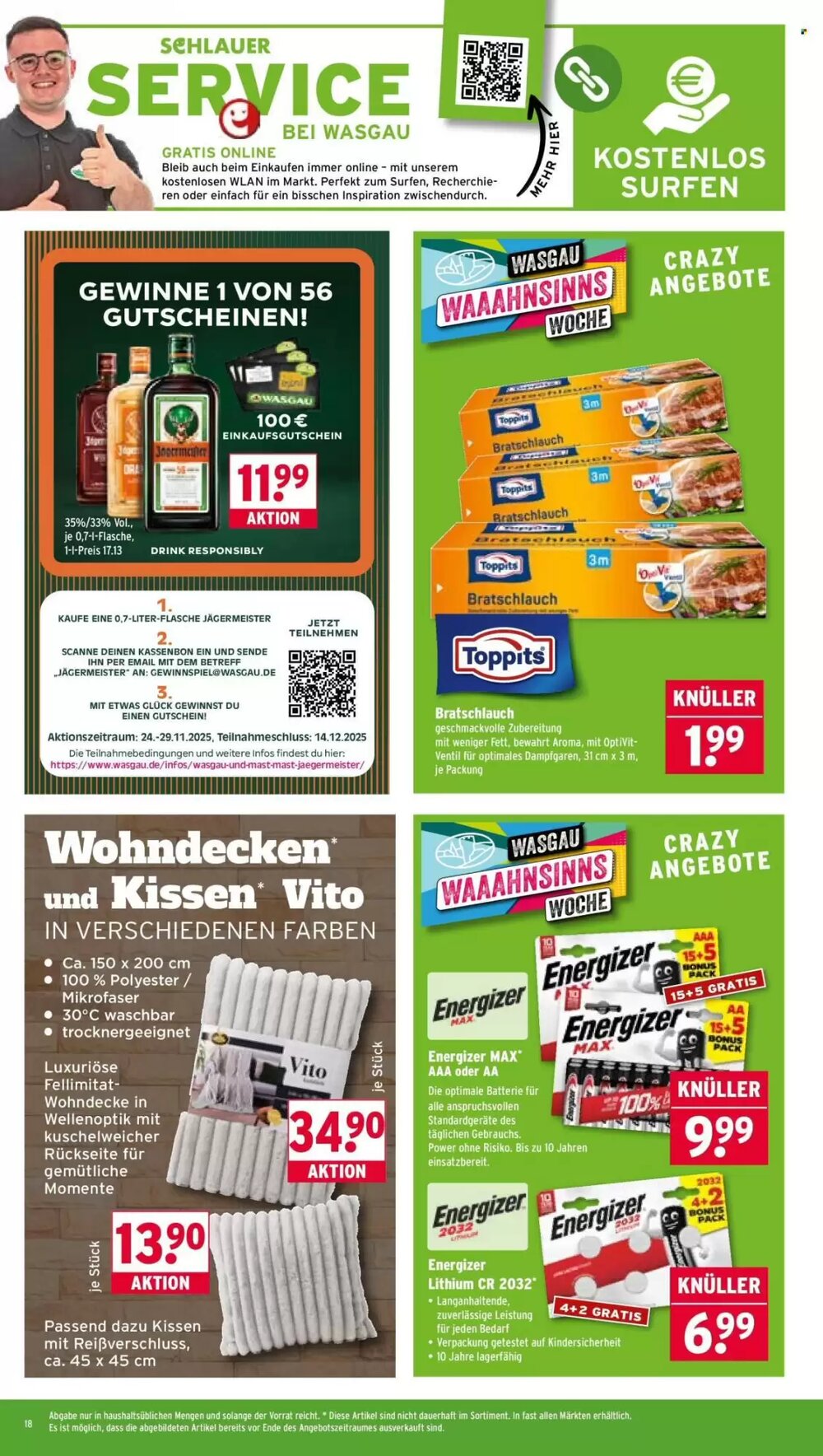 Wasgau Prospekt (ab 24.11.2025) zum Blättern - Seite 18