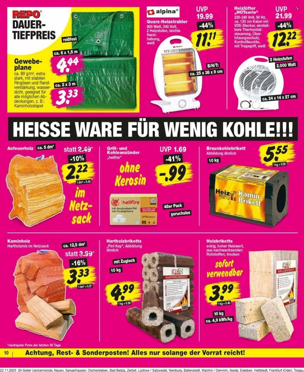 Repo Markt Prospekt (ab 24.11.2025) zum Blättern - Seite 10