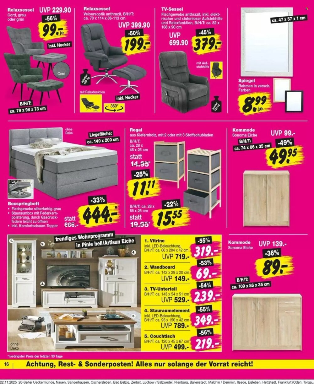 Repo Markt Prospekt (ab 24.11.2025) zum Blättern - Seite 16