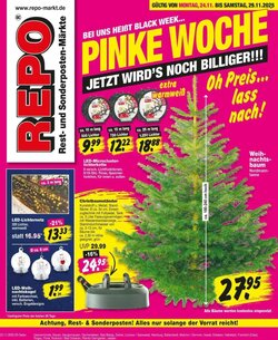 Repo Markt Prospekt (ab 24.11.2025) zum Blättern
