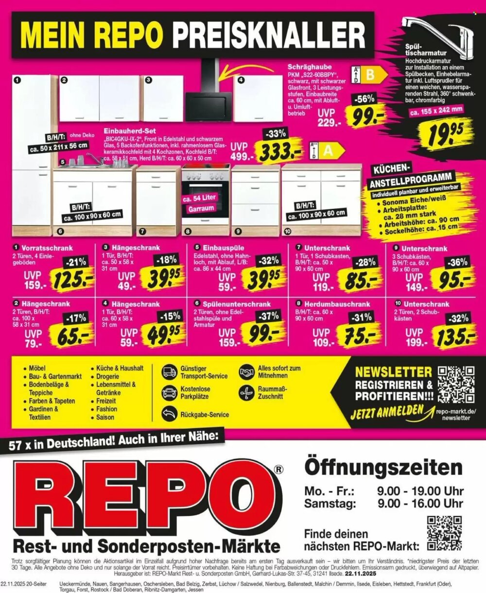 Repo Markt Prospekt (ab 24.11.2025) zum Blättern - Seite 20