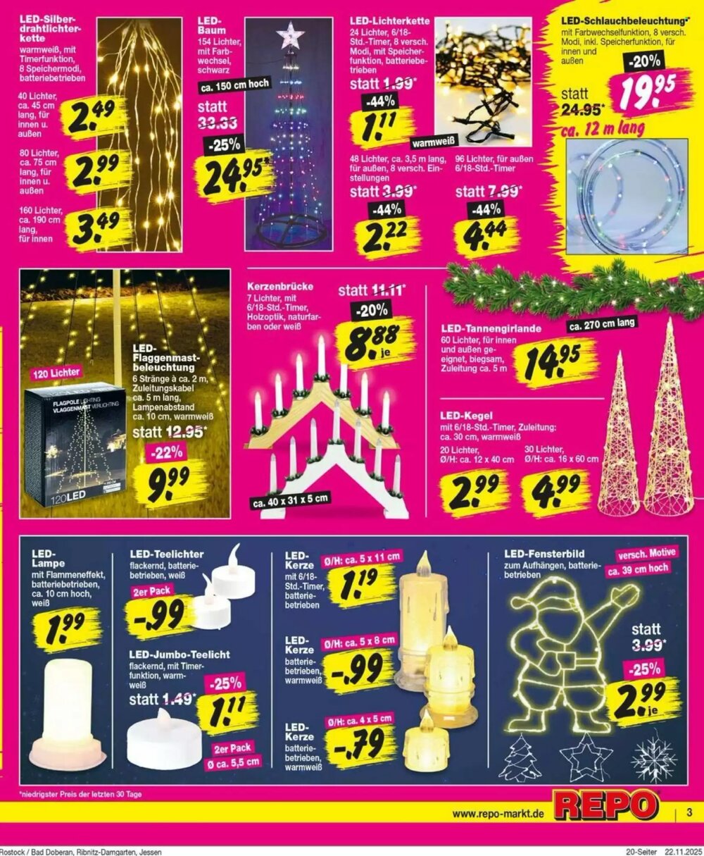 Repo Markt Prospekt (ab 24.11.2025) zum Blättern - Seite 3