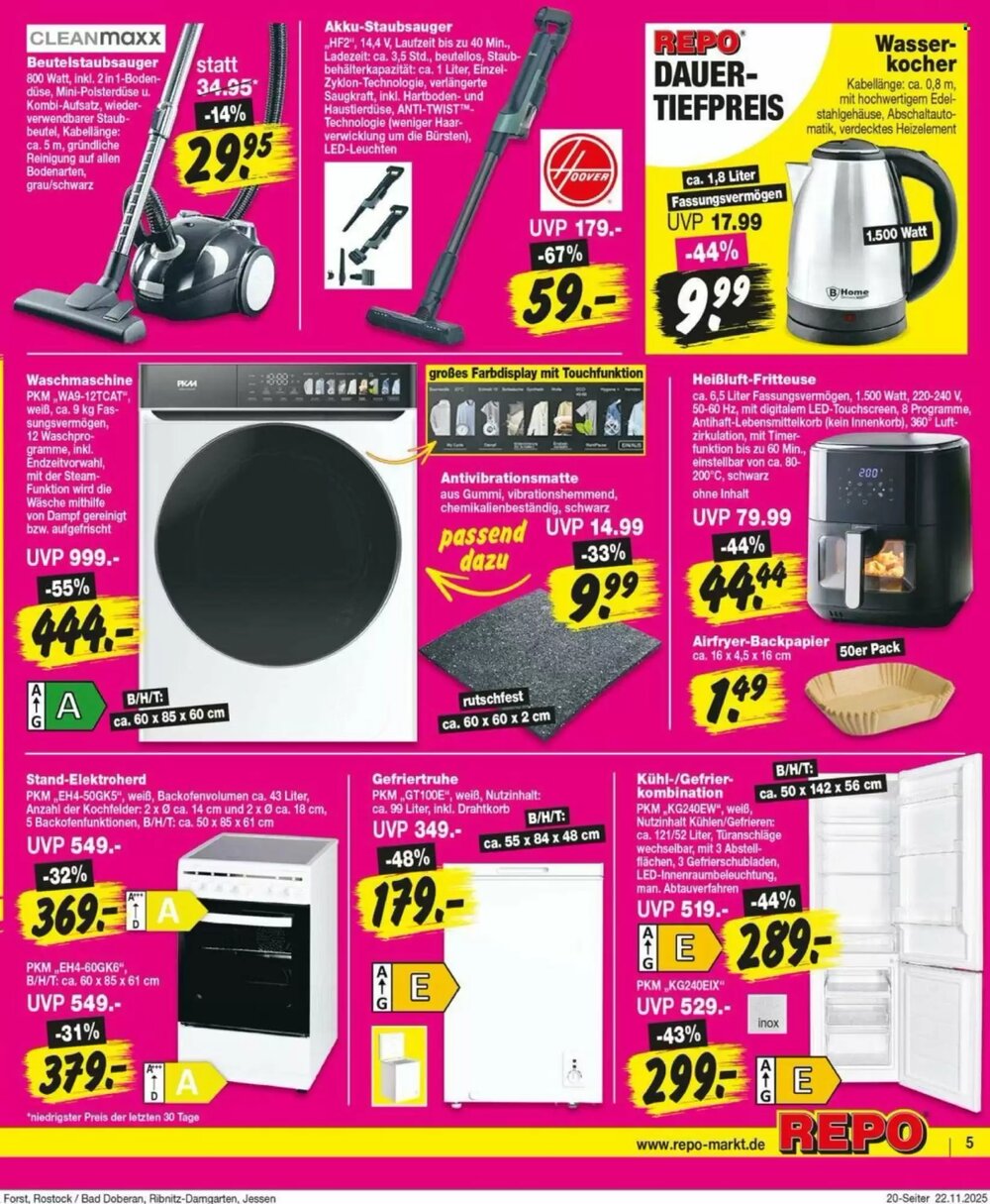 Repo Markt Prospekt (ab 24.11.2025) zum Blättern - Seite 5