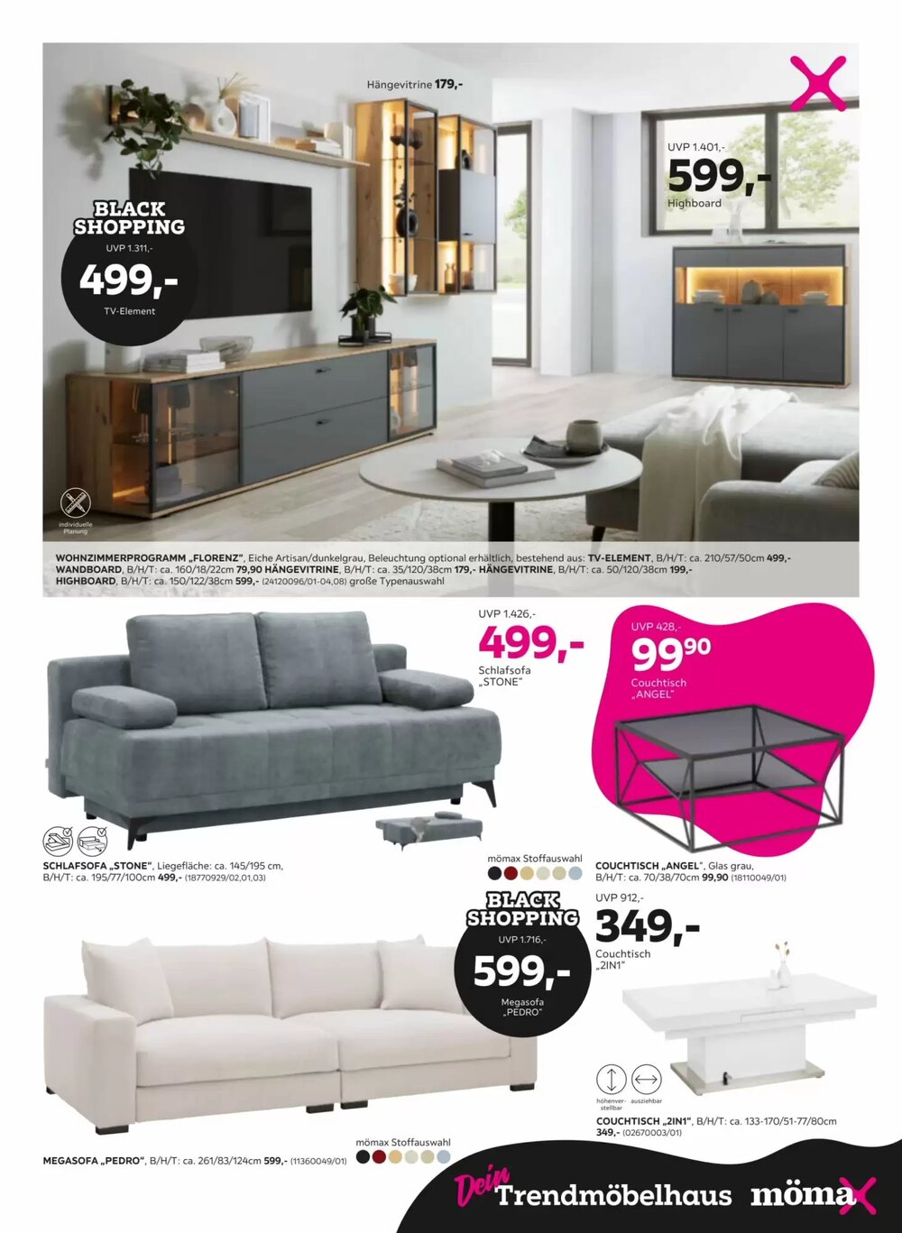 Mömax Prospekt (ab 24.11.2025) zum Blättern - Seite 5