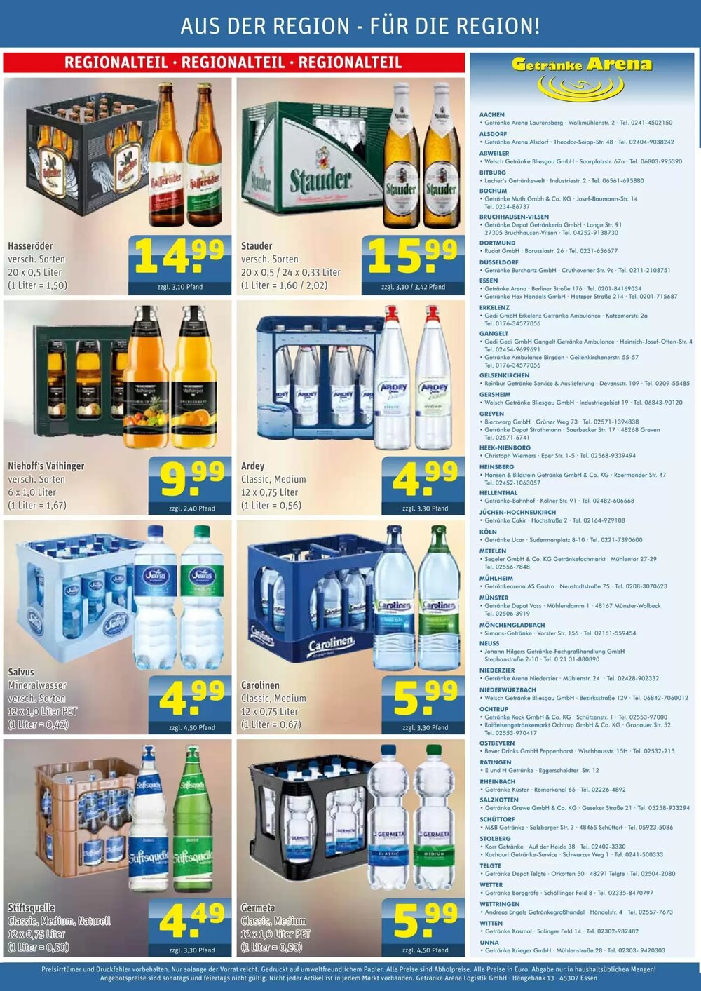 Getränke Arena Prospekt (ab 24.11.2025) zum Blättern - Seite 4