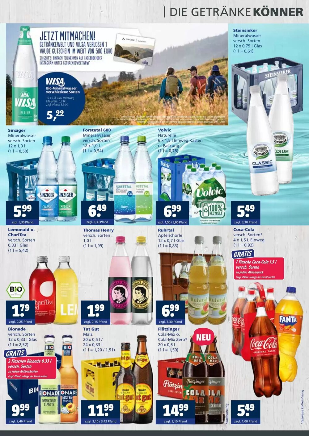 Getränkewelt Prospekt (ab 24.11.2025) zum Blättern - Seite 3