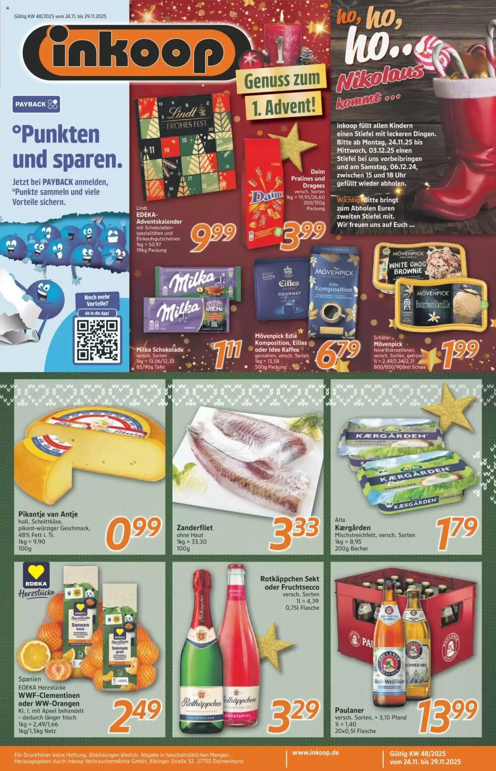 inkoop Prospekt (ab 24.11.2025) zum Blättern - Seite 1