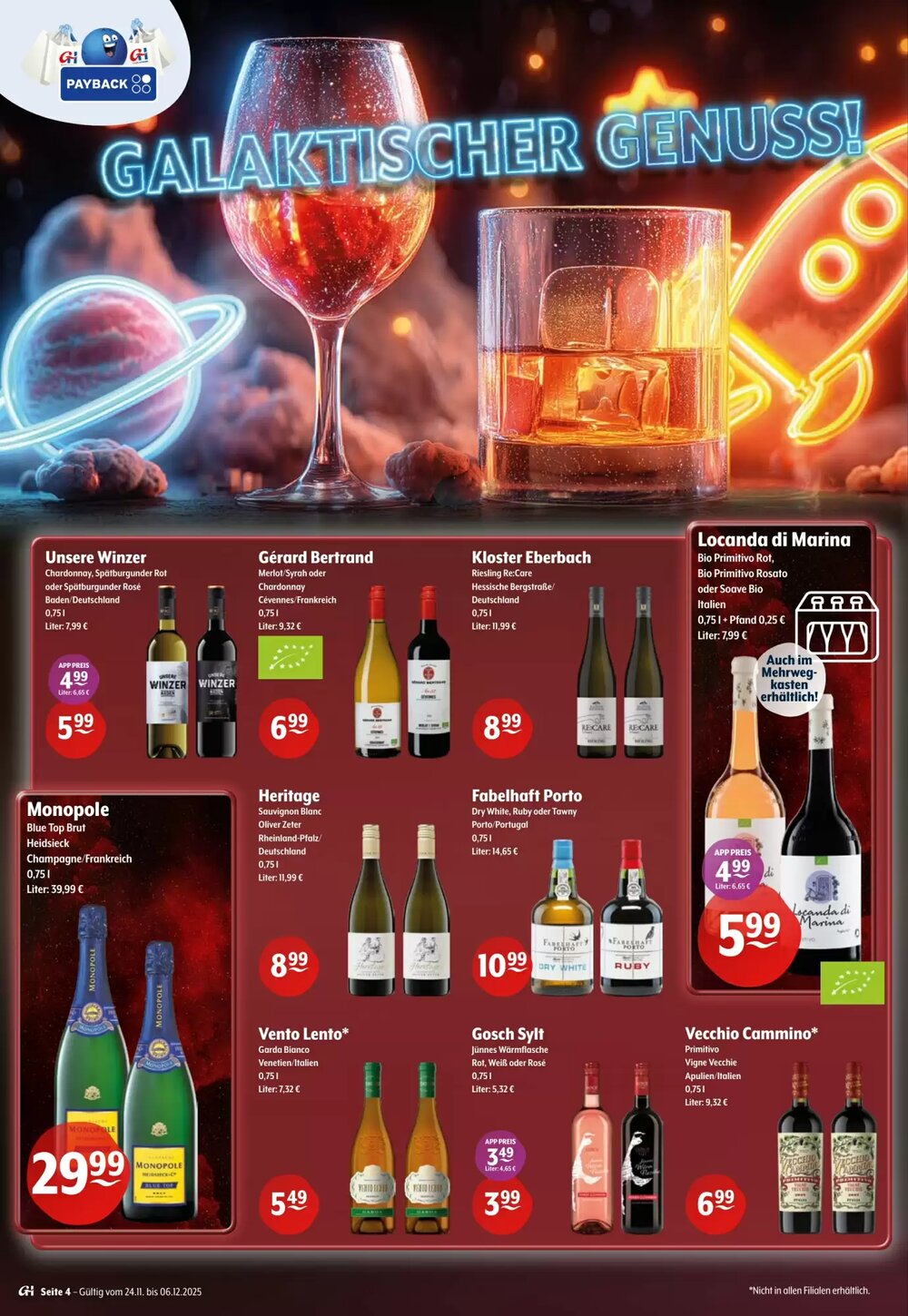 Trink und Spare Prospekt (ab 24.11.2025) zum Blättern - Seite 4