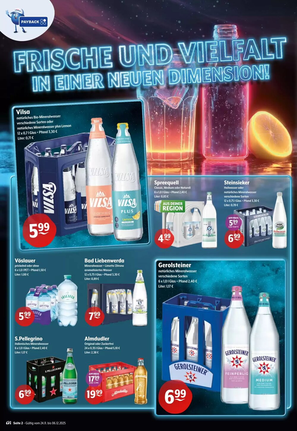 Getränke Hoffmann Prospekt (ab 24.11.2025) zum Blättern - Seite 2
