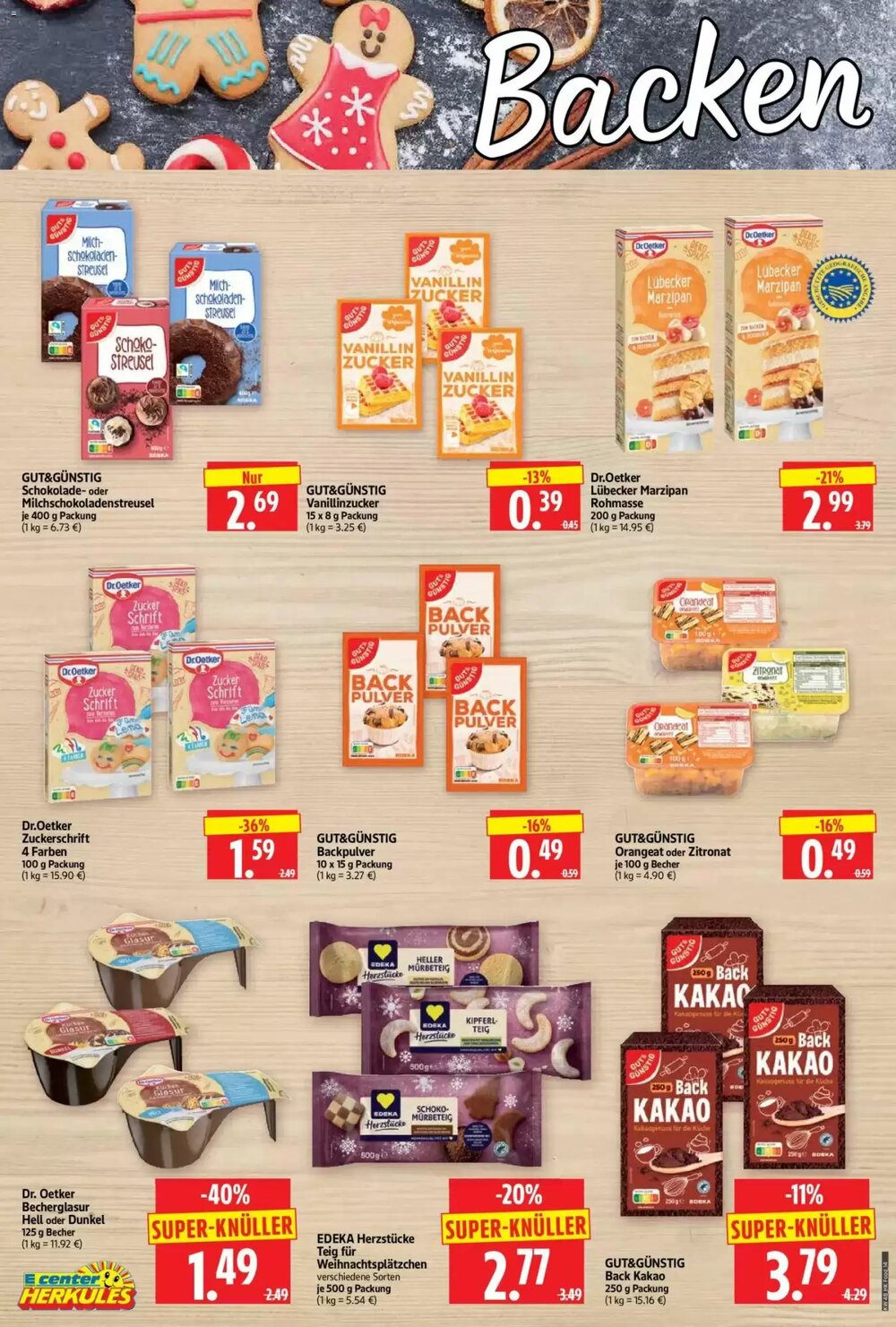 Edeka Herkules Prospekt (ab 24.11.2025) zum Blättern - Seite 14