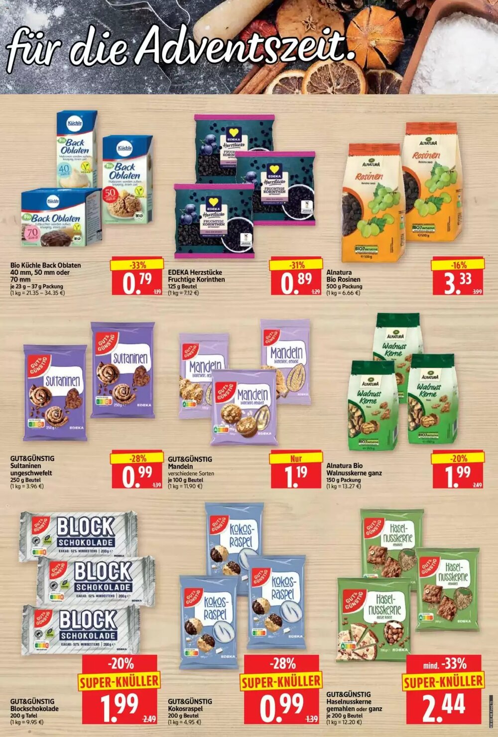 Edeka Herkules Prospekt (ab 24.11.2025) zum Blättern - Seite 15