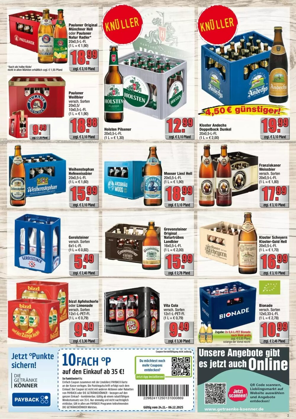 Profi Getränke Prospekt (ab 24.11.2025) zum Blättern - Seite 2