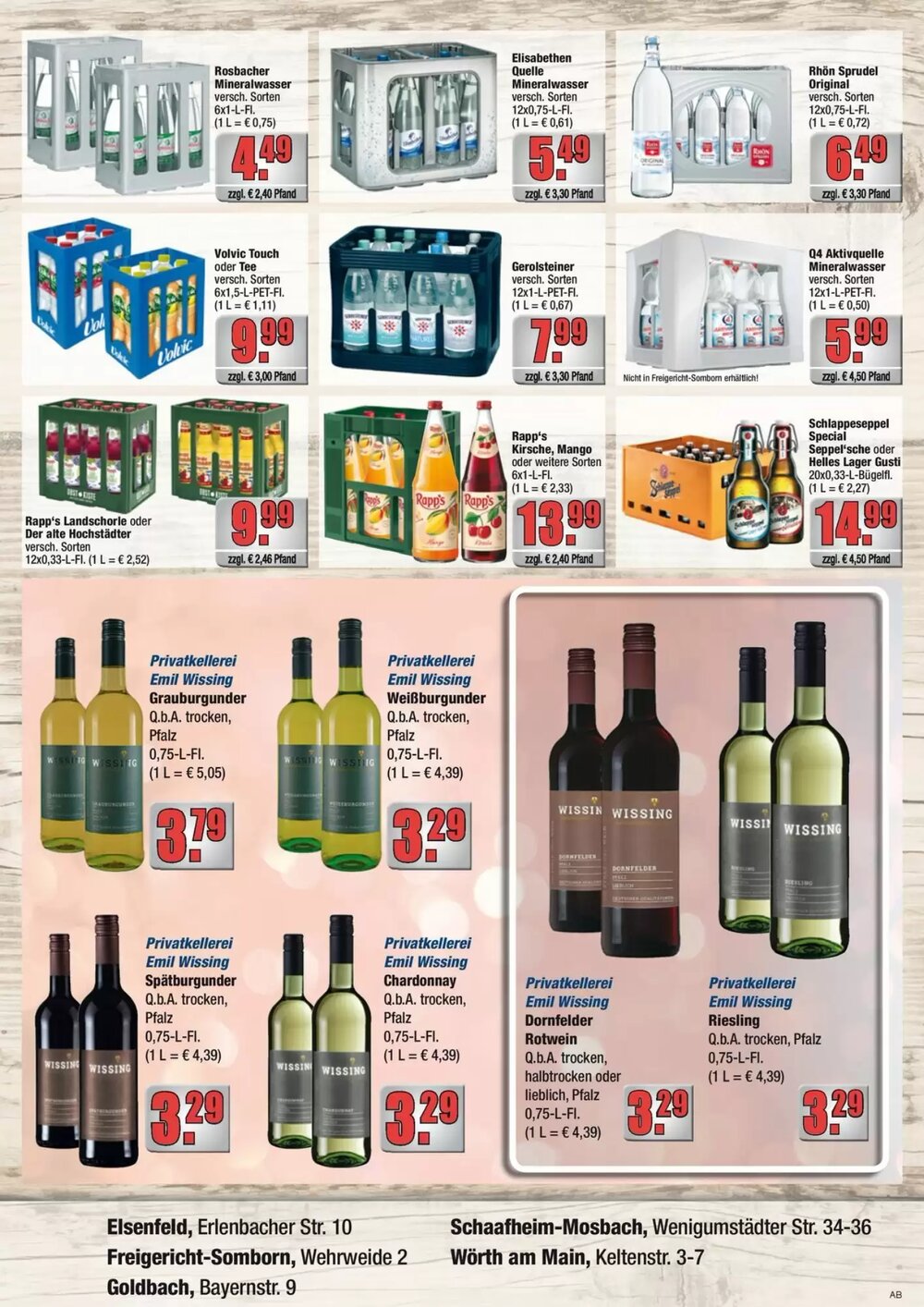 Profi Getränke Prospekt (ab 24.11.2025) zum Blättern - Seite 4