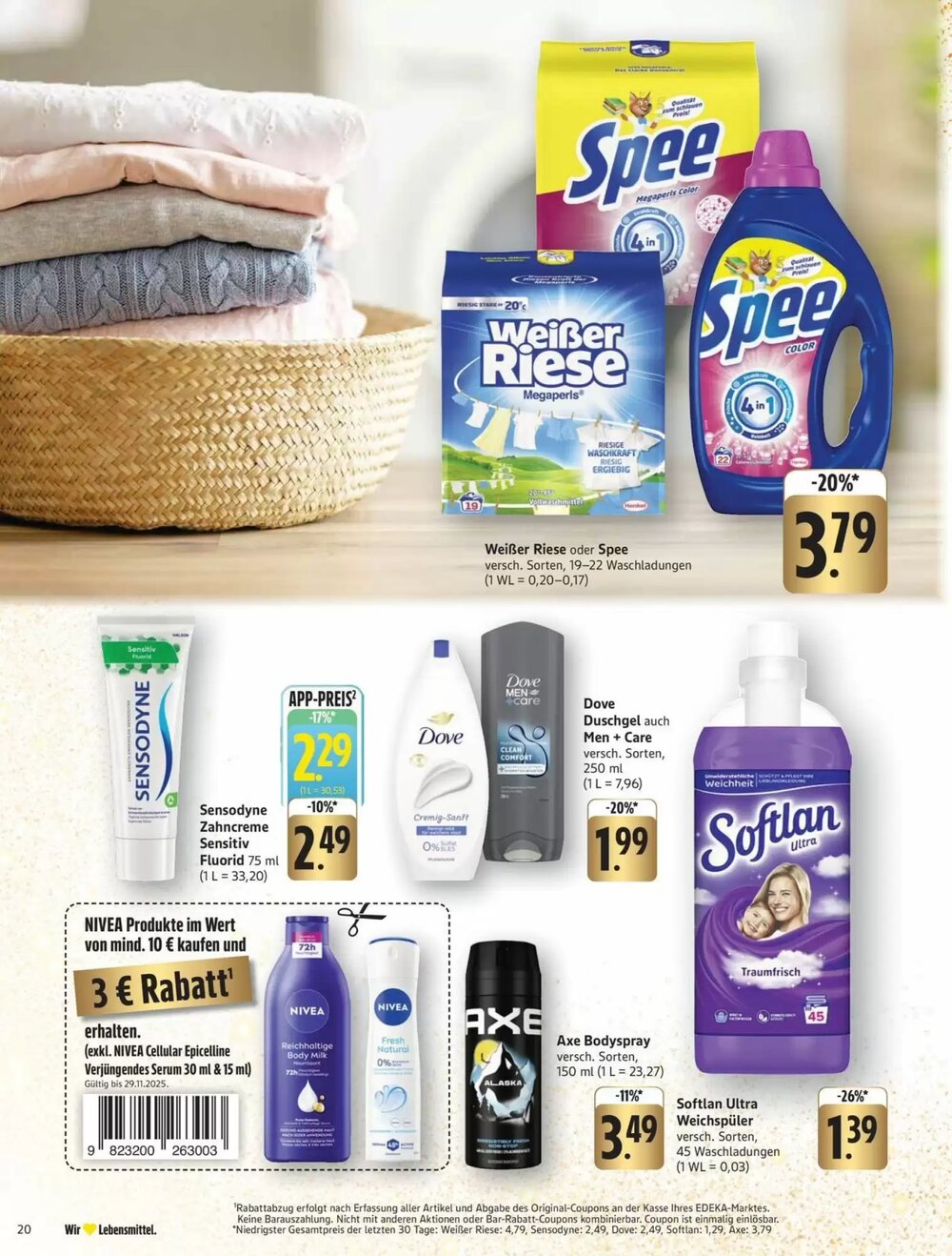 Schmidt's Märkte Prospekt (ab 24.11.2025) zum Blättern - Seite 20