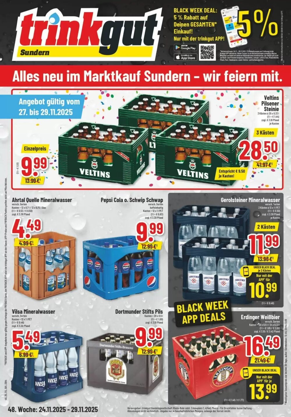 trinkgut Prospekt (ab 24.11.2025) zum Blättern - Seite 1