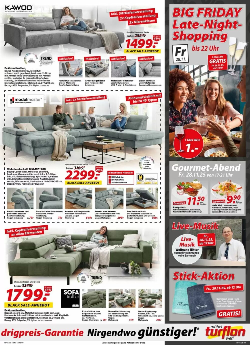 Möbel Turflon Prospekt (ab 25.11.2025) zum Blättern - Seite 3