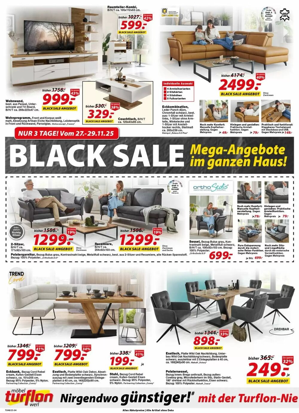 Möbel Turflon Prospekt (ab 25.11.2025) zum Blättern - Seite 4