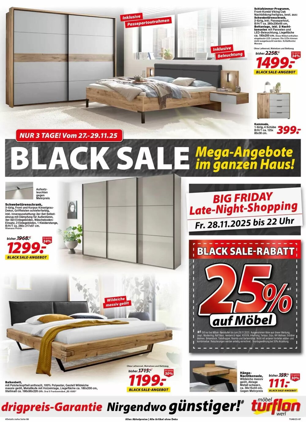 Möbel Turflon Prospekt (ab 25.11.2025) zum Blättern - Seite 7